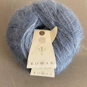 2 Skeins of Rowan Kidsilk Haze Yarn / Pale Blue